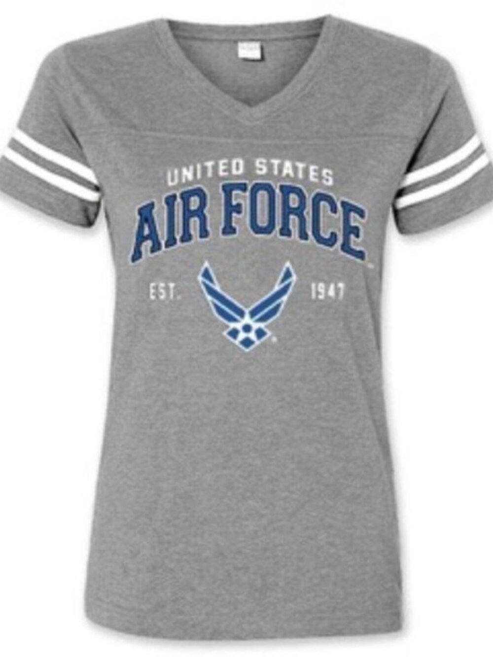 Joe Blow's T's Air Force Ladies Vintage Wings Logo T-Shirt - Womens Shirt